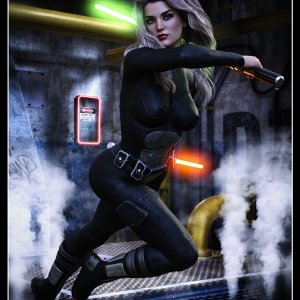 Combat Pose